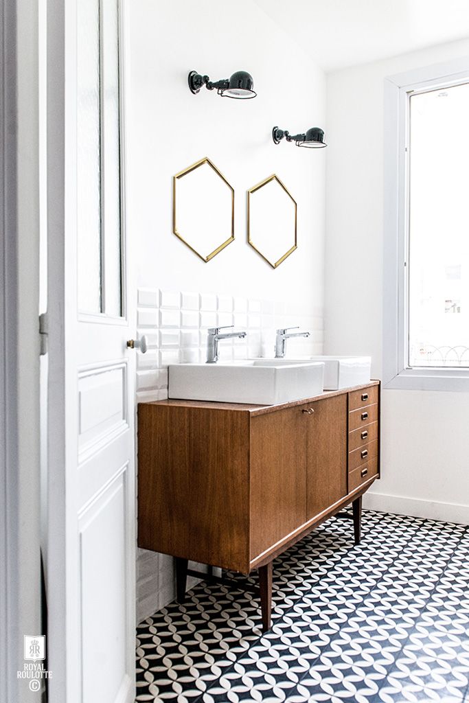 salle-de-bain-retro-meuble-scandinave