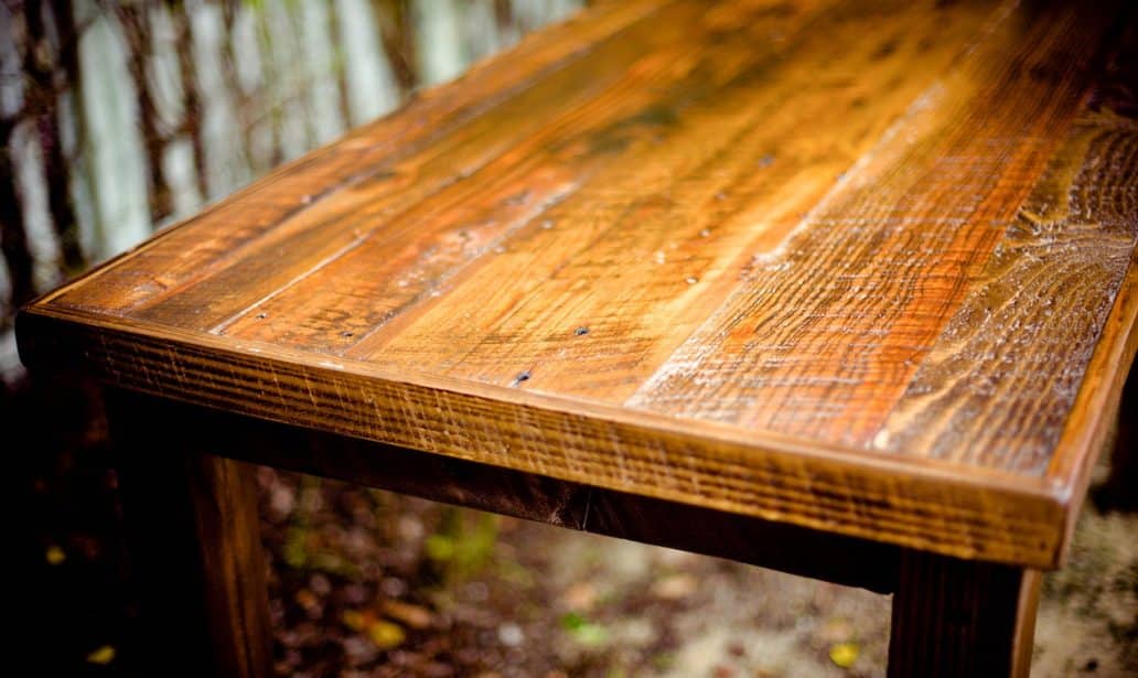 relooker une table en bois
