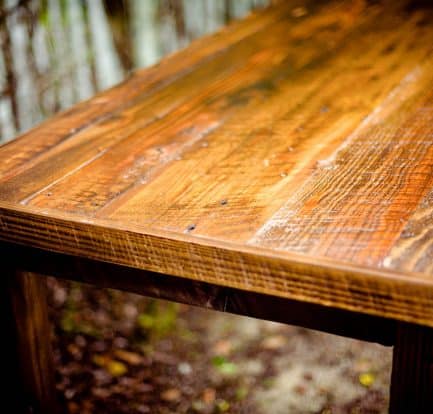 relooker une table en bois